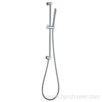 Handle slider shower set rail